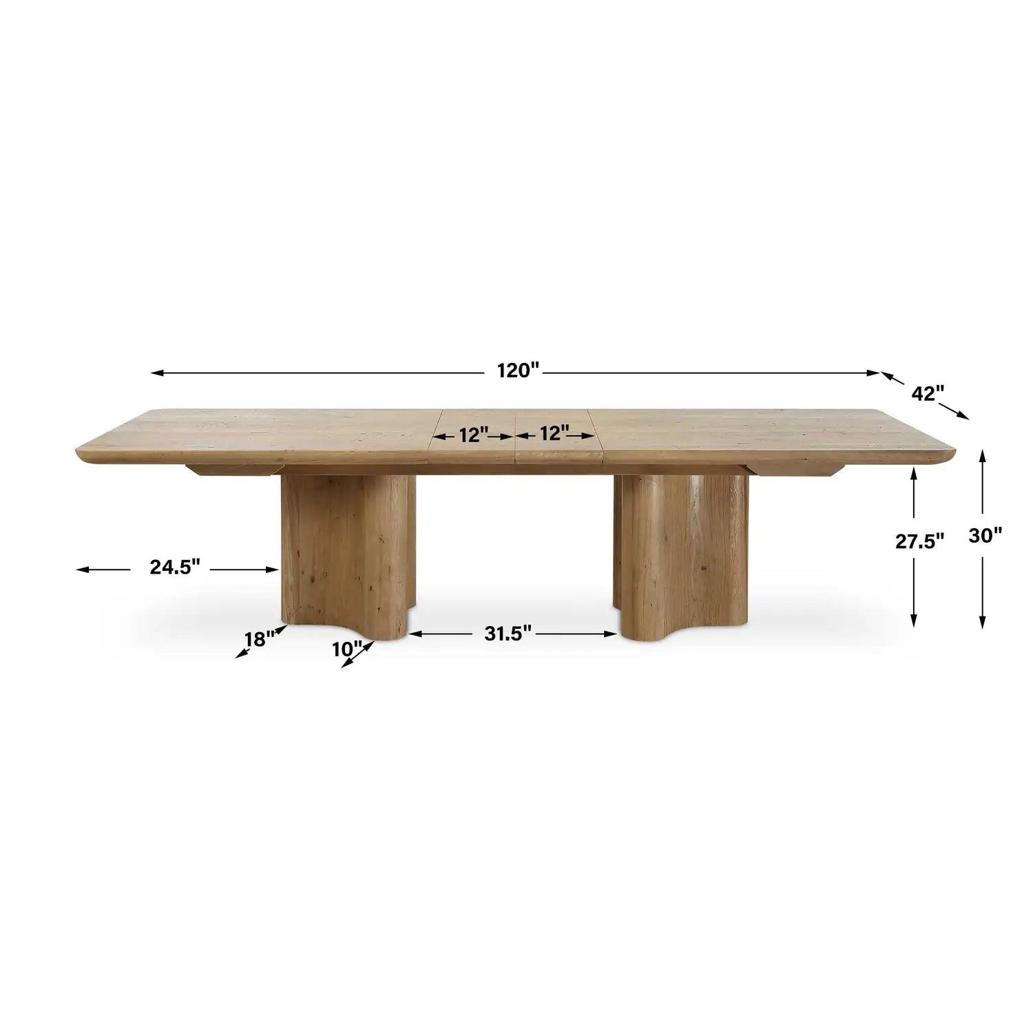 UTTERMOST Cecelia Dining Table - Dining Chairs