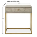 UTTERMOST PEMBROOK LIGHT WASHED SIDE TABLE - Side