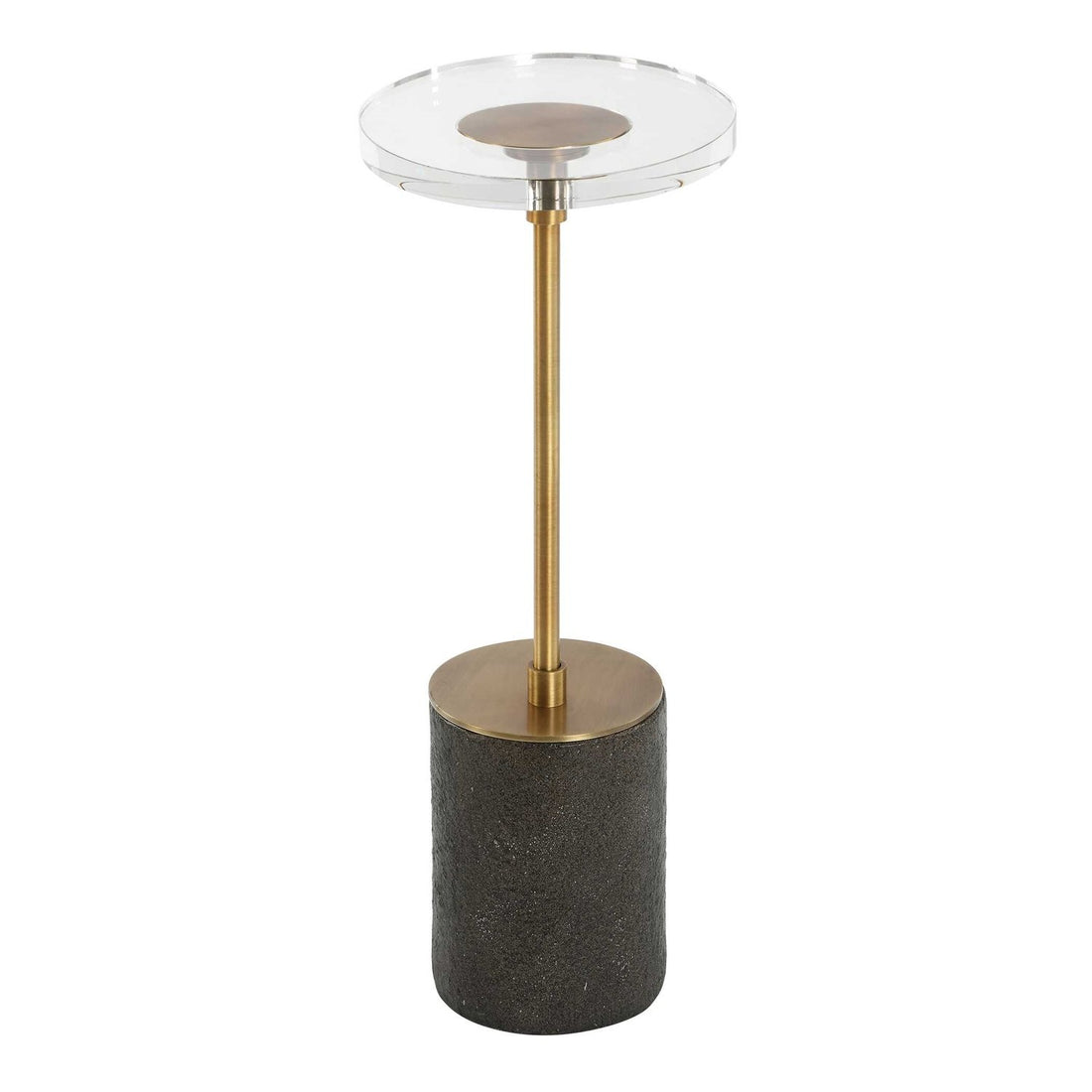 UTTERMOST KAUFMAN CRYSTAL ACCENT TABLE - Side