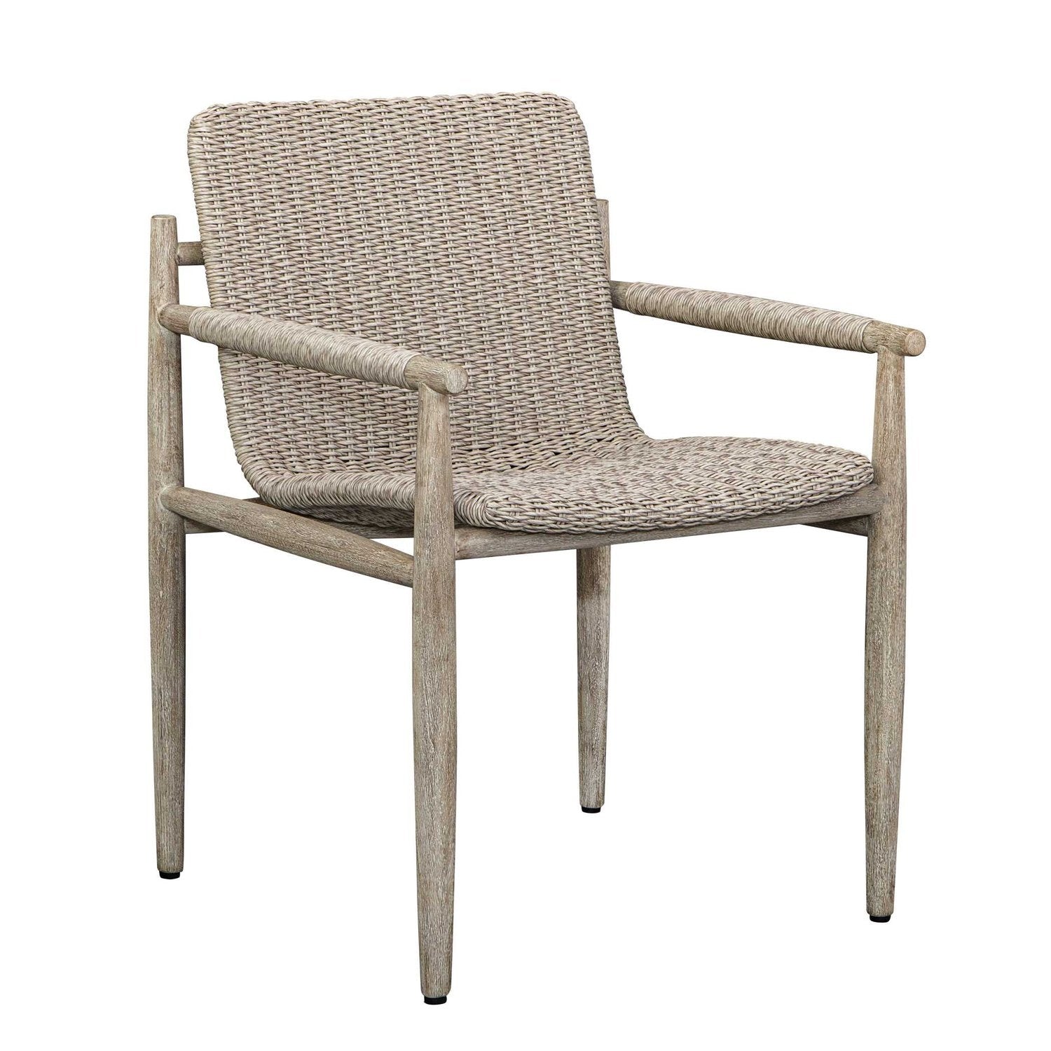 UTTERMOST SUMBA WICKER OUTDOOR DINING CHAIR - Outdoor Tables