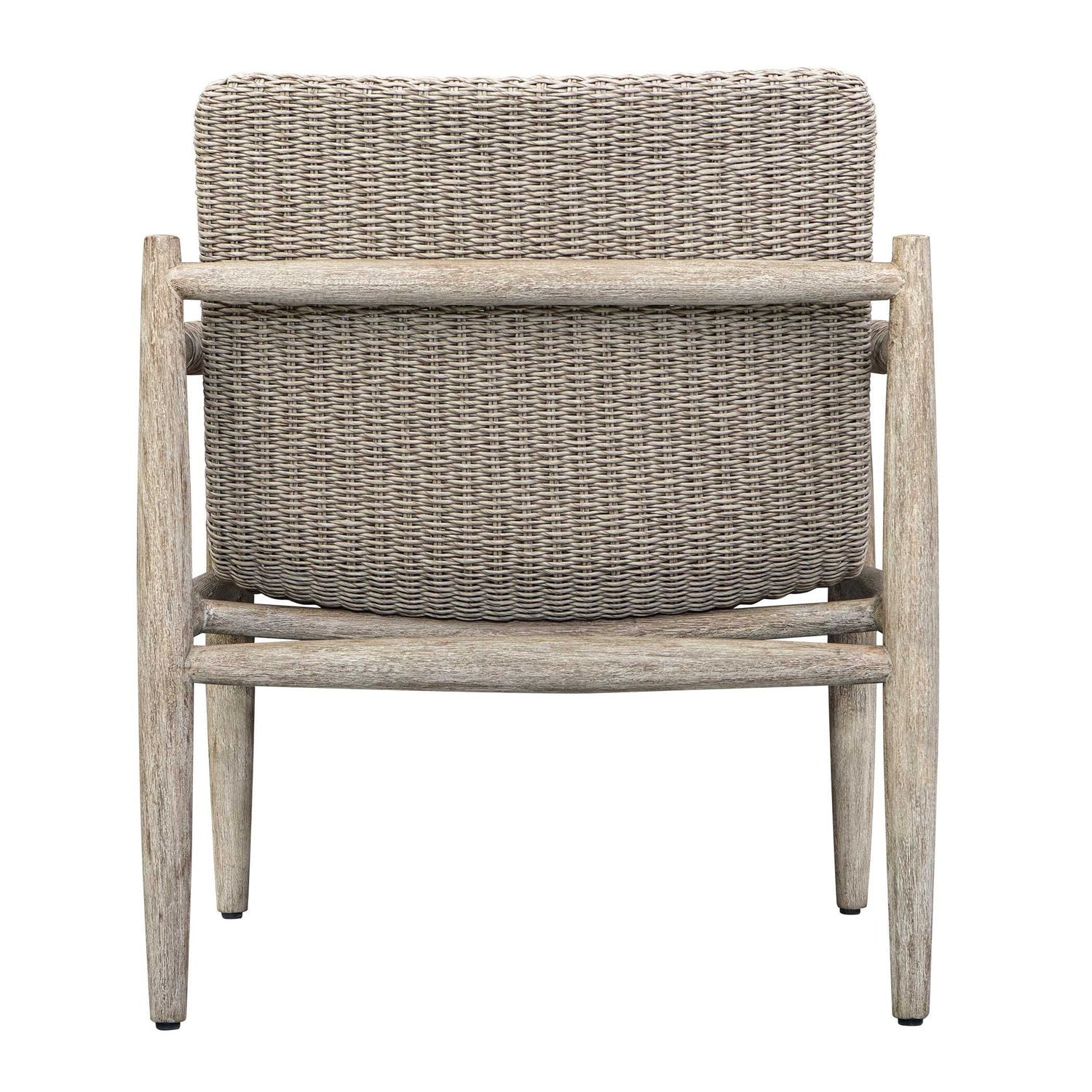 UTTERMOST Sumba Wicker Outdoor Lounge Chair - Benches, Ottoman, Stools