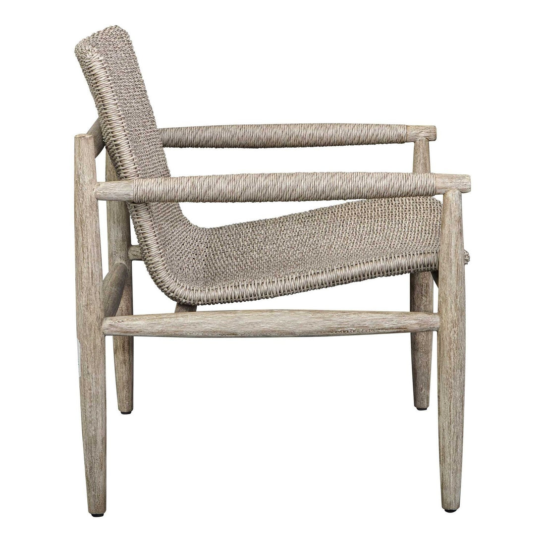 UTTERMOST SUMBA WICKER OUTDOOR LOUNGE CHAIR - Benches, Ottoman, Stools