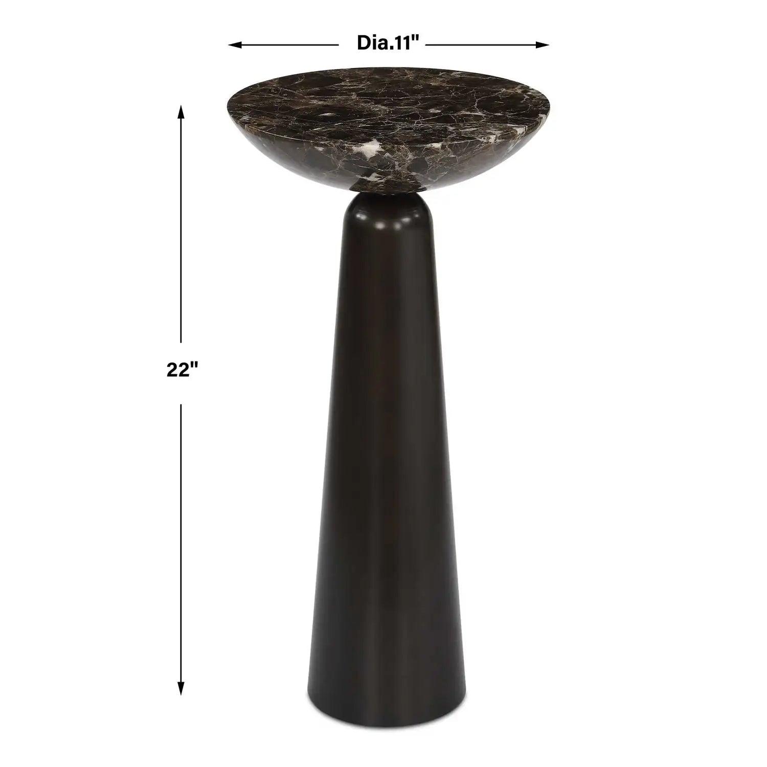 UTTERMOST Hastings Accent Table - Side