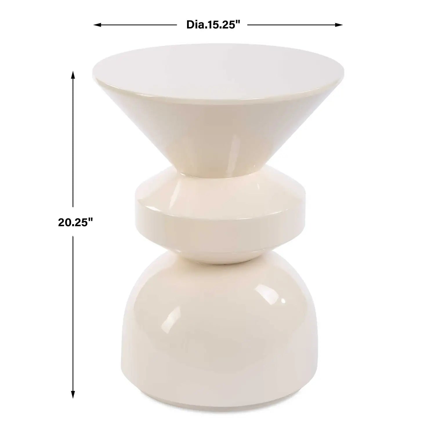 UTTERMOST Lyford Modern Accent Table - Side