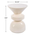 UTTERMOST LYFORD MODERN ACCENT TABLE - Side
