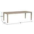 UTTERMOST Kirkham Outdoor Dining Table - Dining Tables