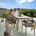 UTTERMOST KIRKHAM OUTDOOR DINING TABLE - Dining Tables