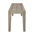 UTTERMOST Kirkham Outdoor Bench - Benches, Ottoman, Stools