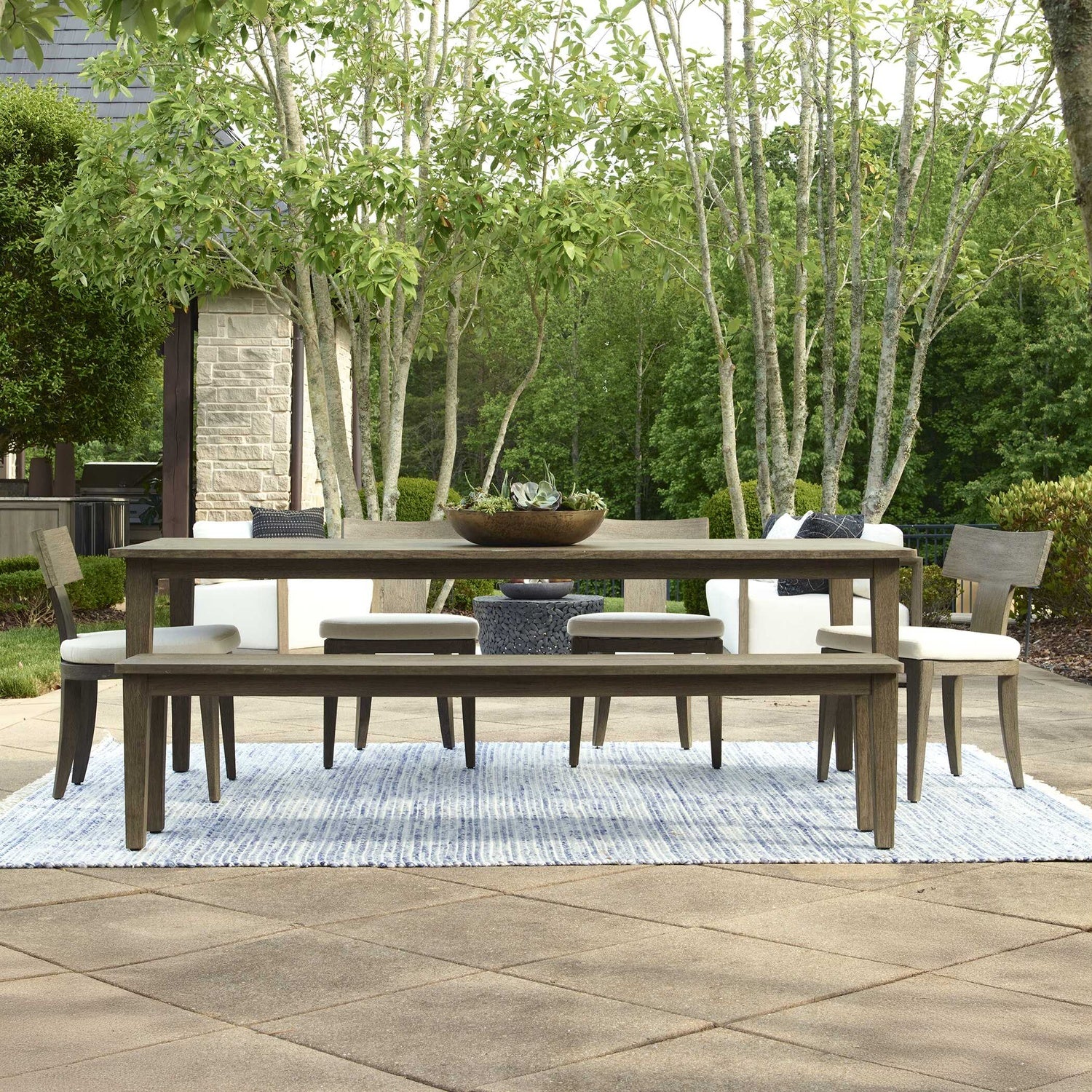 UTTERMOST FORSYTH OUTDOOR DINING TABLE - Outdoor Tables