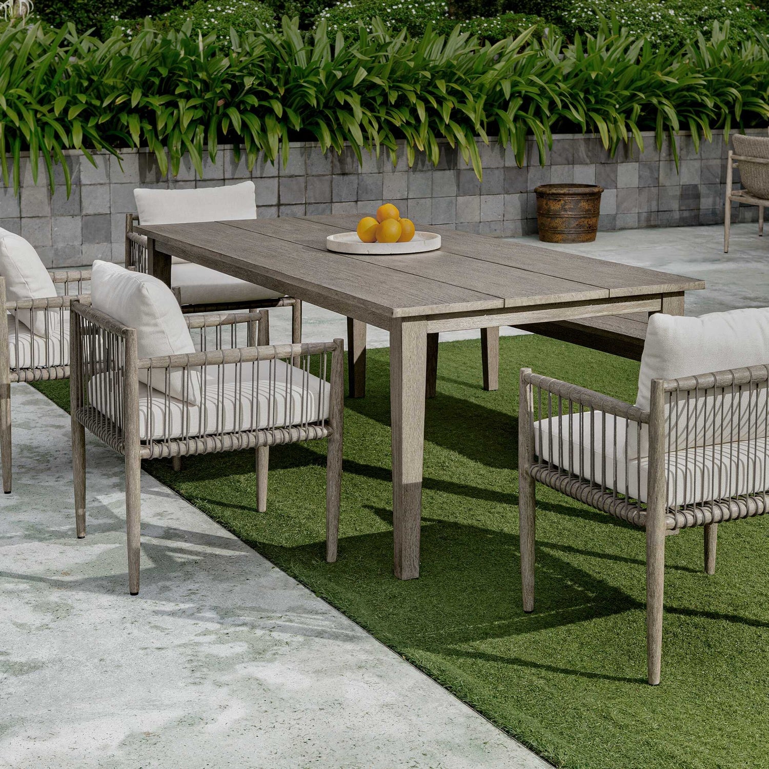 UTTERMOST FORSYTH OUTDOOR DINING TABLE - Outdoor Tables
