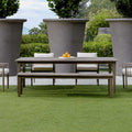 UTTERMOST Forsyth Outdoor Bench - Benches, Ottoman, Stools