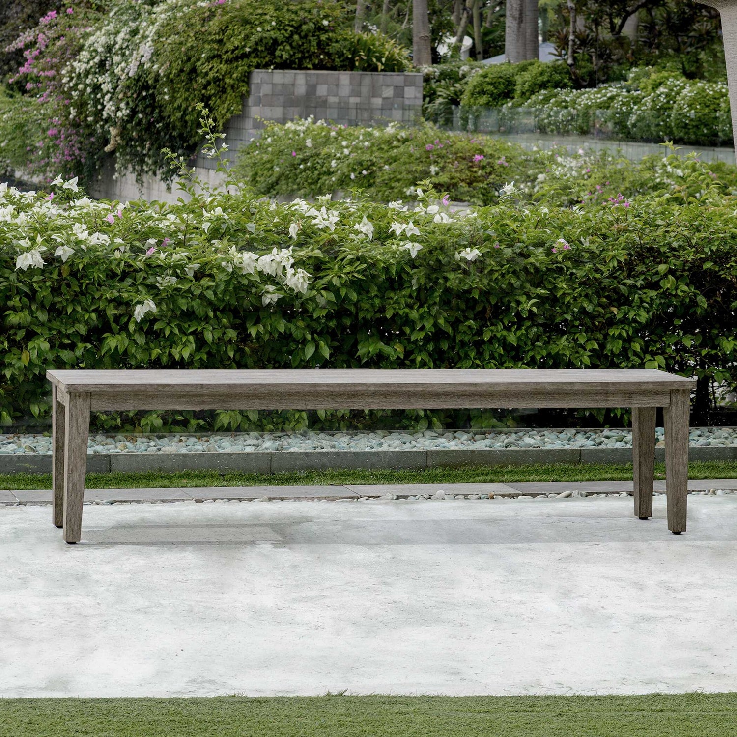 UTTERMOST Forsyth Outdoor Bench - Benches, Ottoman, Stools