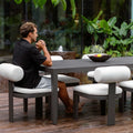UTTERMOST POLANCO OUTDOOR ALUMINUM DINING TABLE - Dining Tables