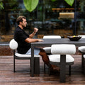 UTTERMOST POLANCO OUTDOOR ALUMINUM DINING TABLE - Dining Tables