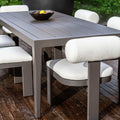 UTTERMOST Polanco Outdoor Aluminum Dining Table - Dining Tables