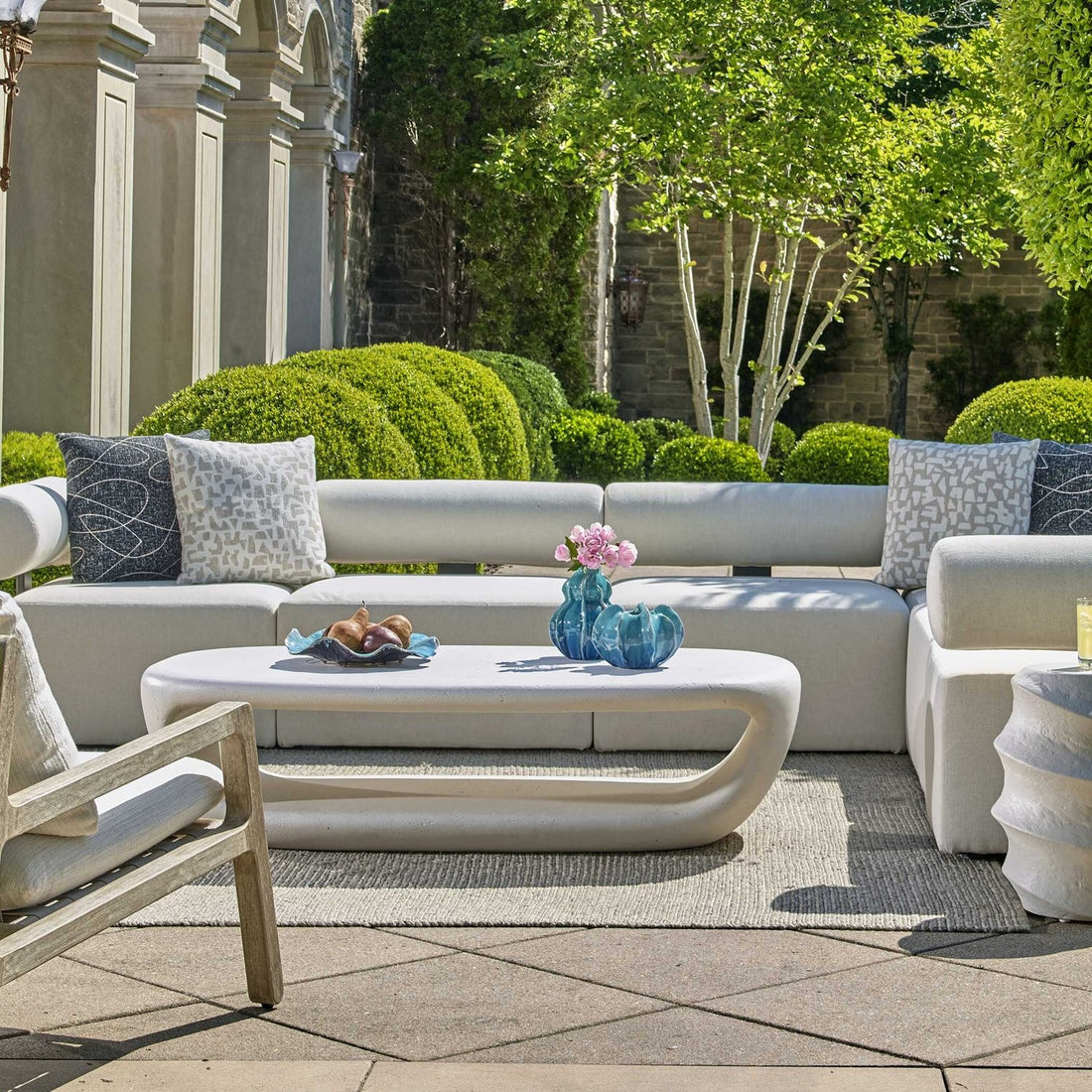 UTTERMOST Leyton Outdoor Coffee Table - Coffee