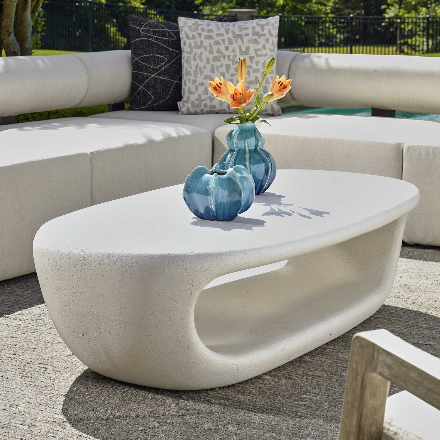 UTTERMOST LEYTON OUTDOOR COFFEE TABLE - Coffee