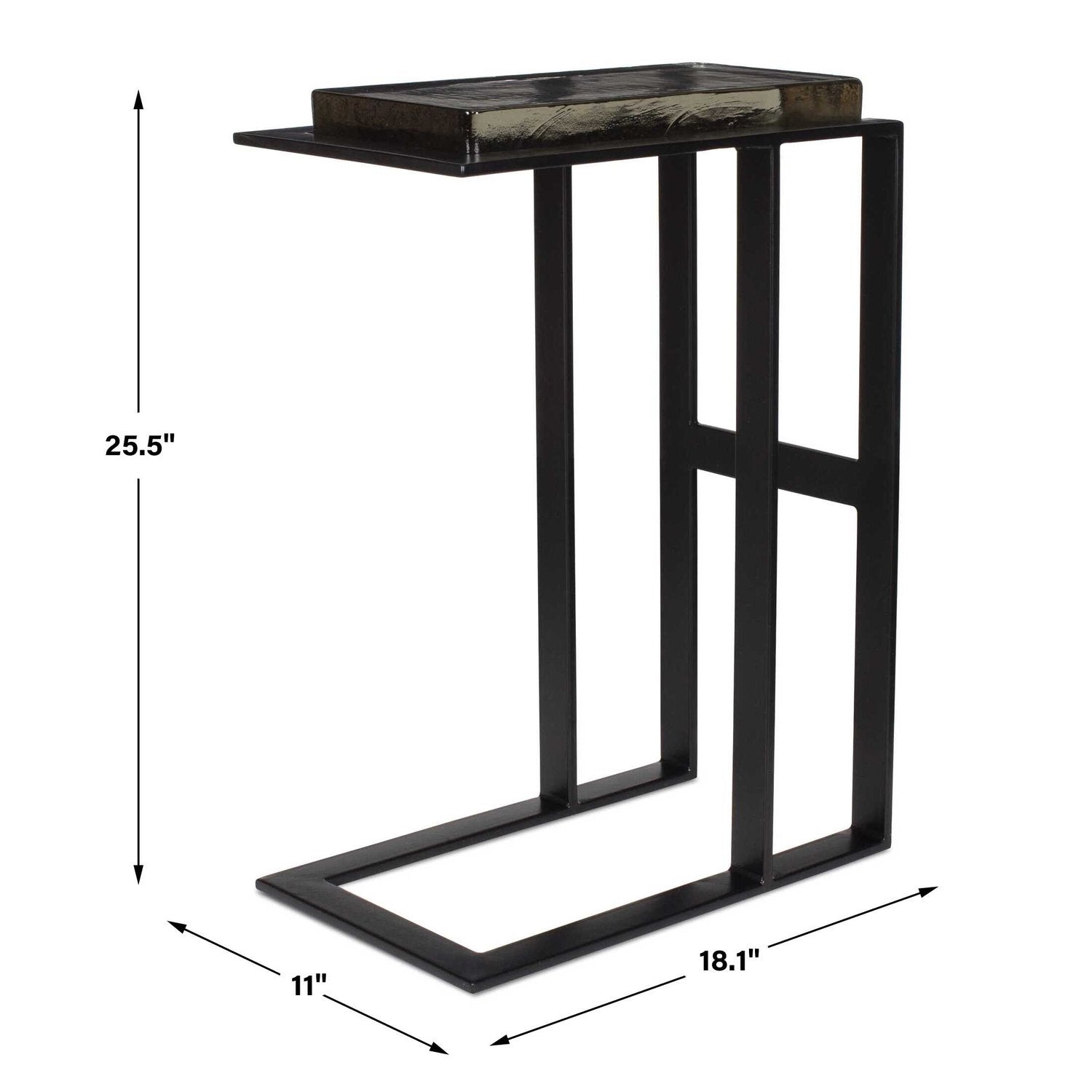 UTTERMOST Soma Accent Table - Side