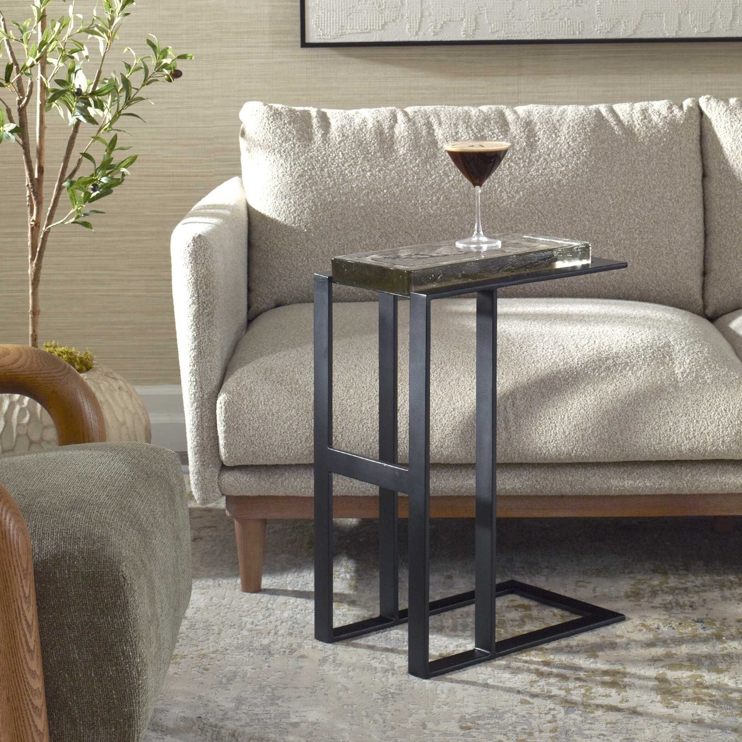UTTERMOST SOMA ACCENT TABLE - Side