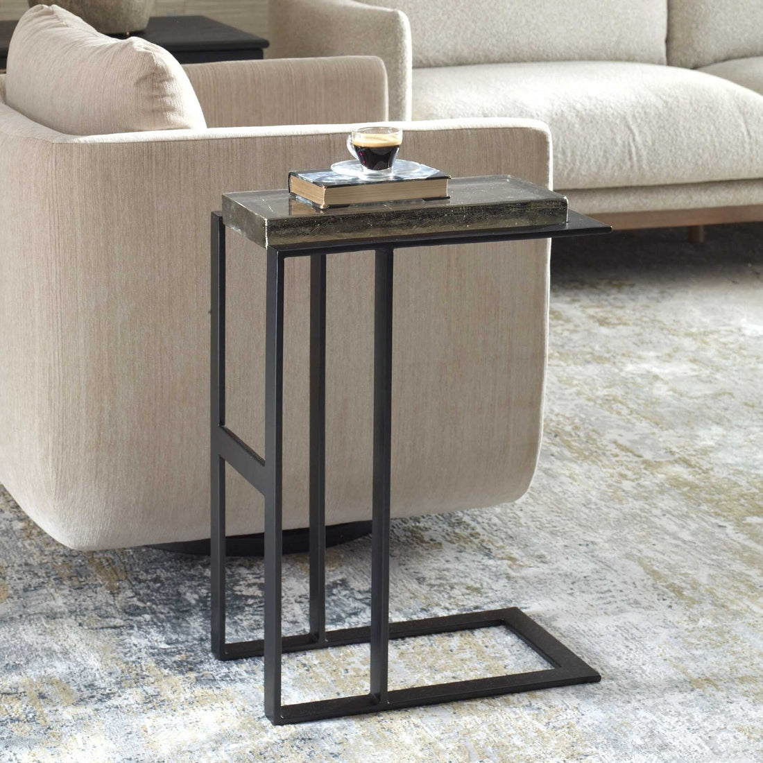 UTTERMOST Soma Accent Table - Side