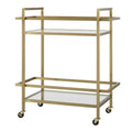 UTTERMOST Erena Bar Cart - Cabinets & Bar