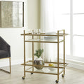 UTTERMOST Erena Bar Cart - Cabinets & Bar