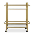 UTTERMOST Erena Bar Cart - Cabinets & Bar