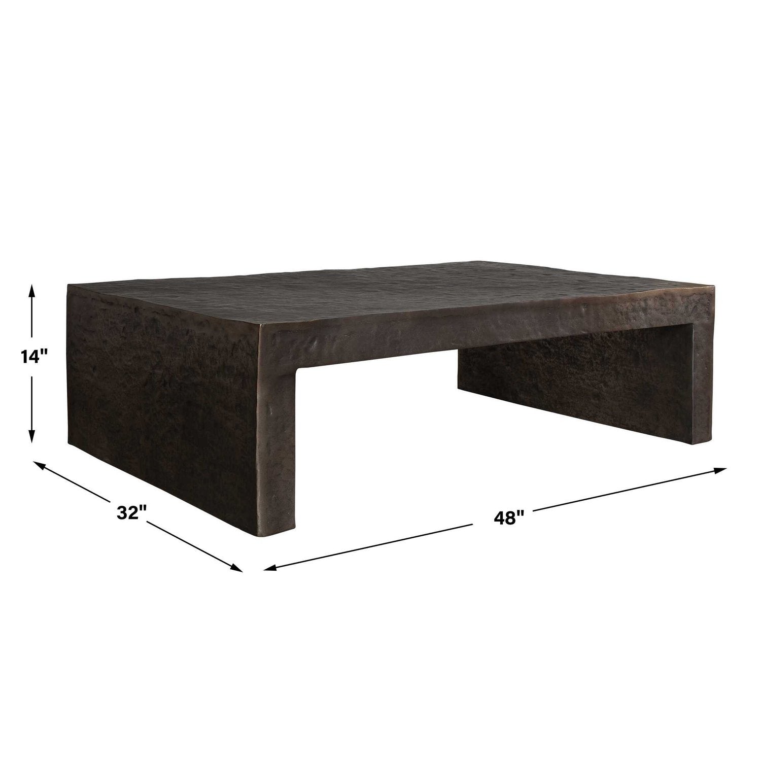 UTTERMOST OBRA OUTDOOR COFFEE TABLE - Coffee