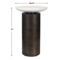 UTTERMOST Olso Outdoor Accent Table - Side