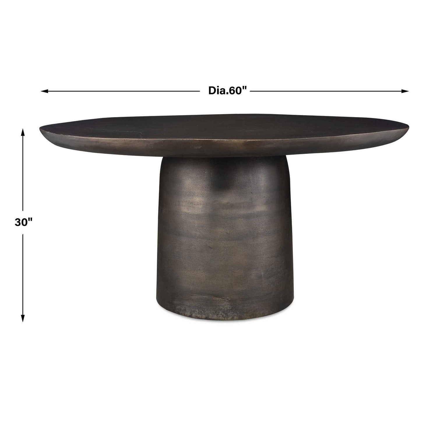 UTTERMOST Madrone Outdoor Dining Table - Outdoor Tables