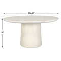 UTTERMOST Madrone Warm Outdoor Dining Table - Outdoor Tables