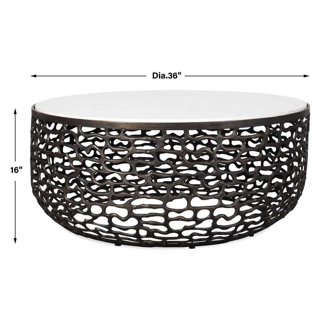 UTTERMOST SABENA OUTDOOR COFFEE TABLE - Outdoor Tables