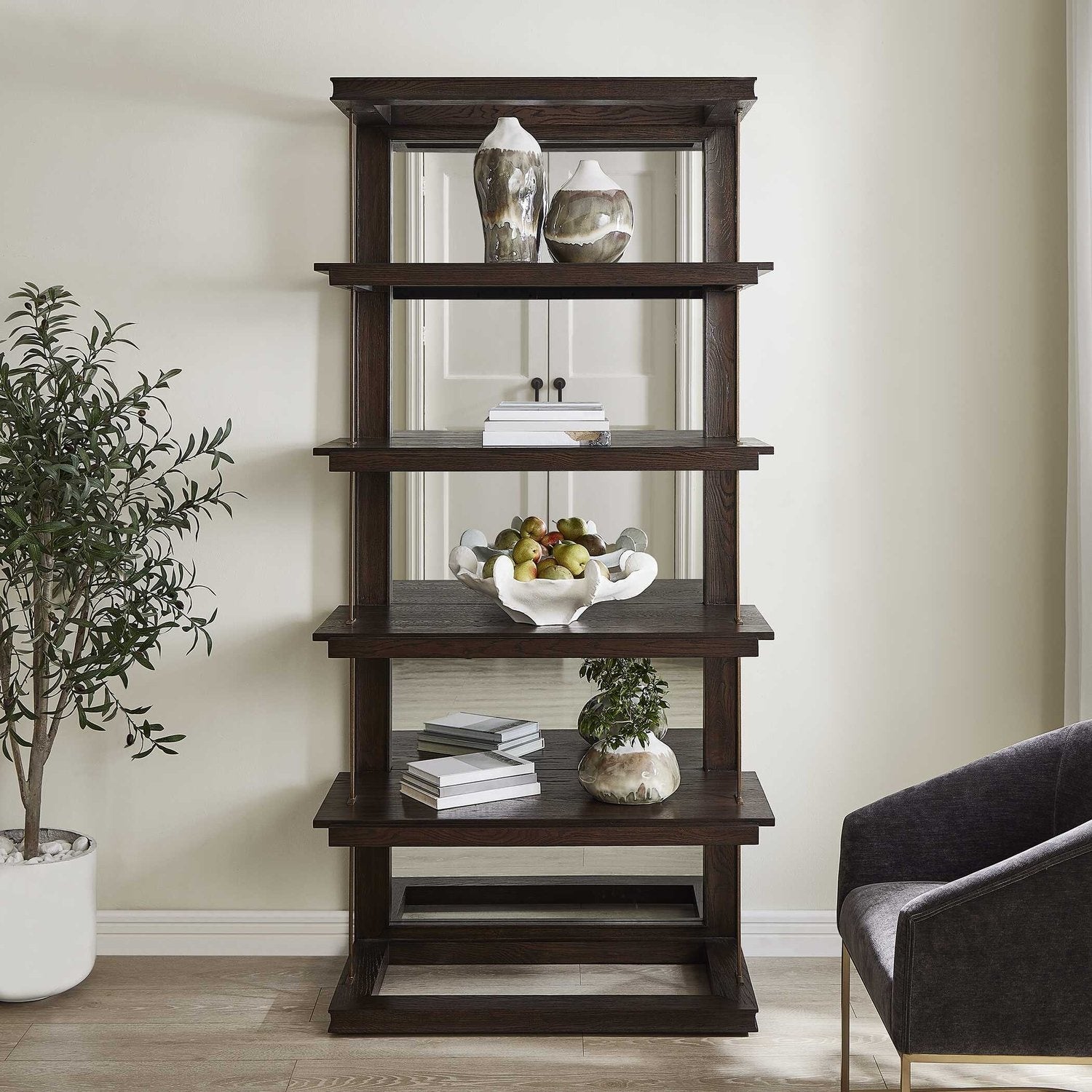 UTTERMOST Kai Etagere - Cabinets & Bar