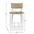 UTTERMOST CALBAS OUTDOOR COUNTER STOOL - Benches, Ottoman, Stools