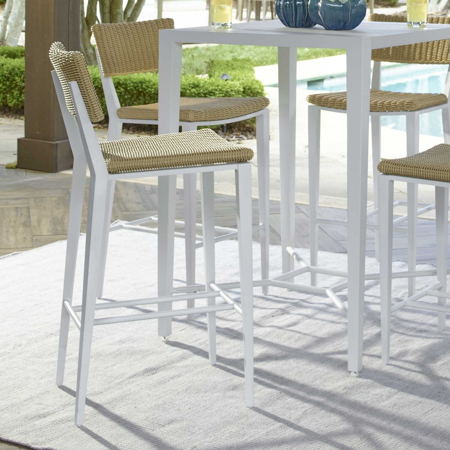 UTTERMOST Calbas Outdoor Bar Stool - Benches, Ottoman, Stools