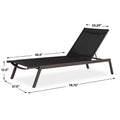 UTTERMOST BEA OUTDOOR POOL CHAISE - Outdoor Seating