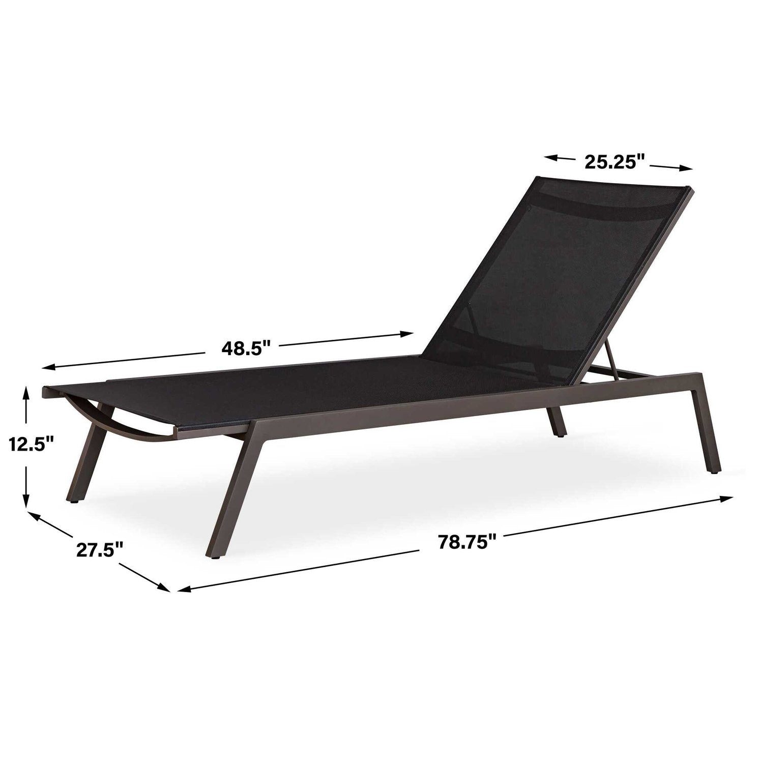 UTTERMOST BEA OUTDOOR POOL CHAISE - Outdoor Seating