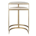 UTTERMOST Lindon Travertine Nesting Tables Set Of 2 - Decorative Accents