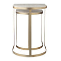 UTTERMOST LINDON TRAVERTINE NESTING TABLES - Decorative Accents