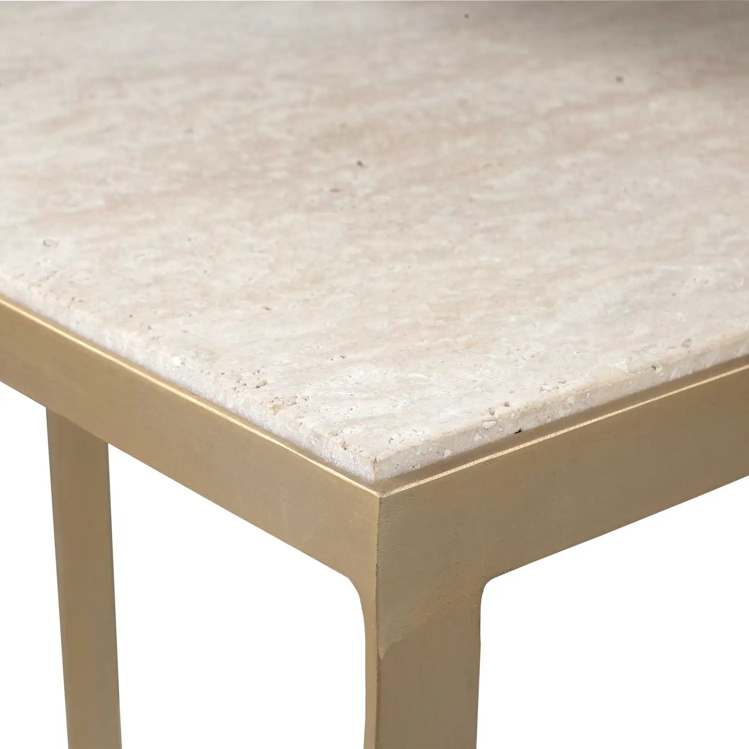 UTTERMOST Lindon Travertine Nesting Tables Set Of 2 - Decorative Accents