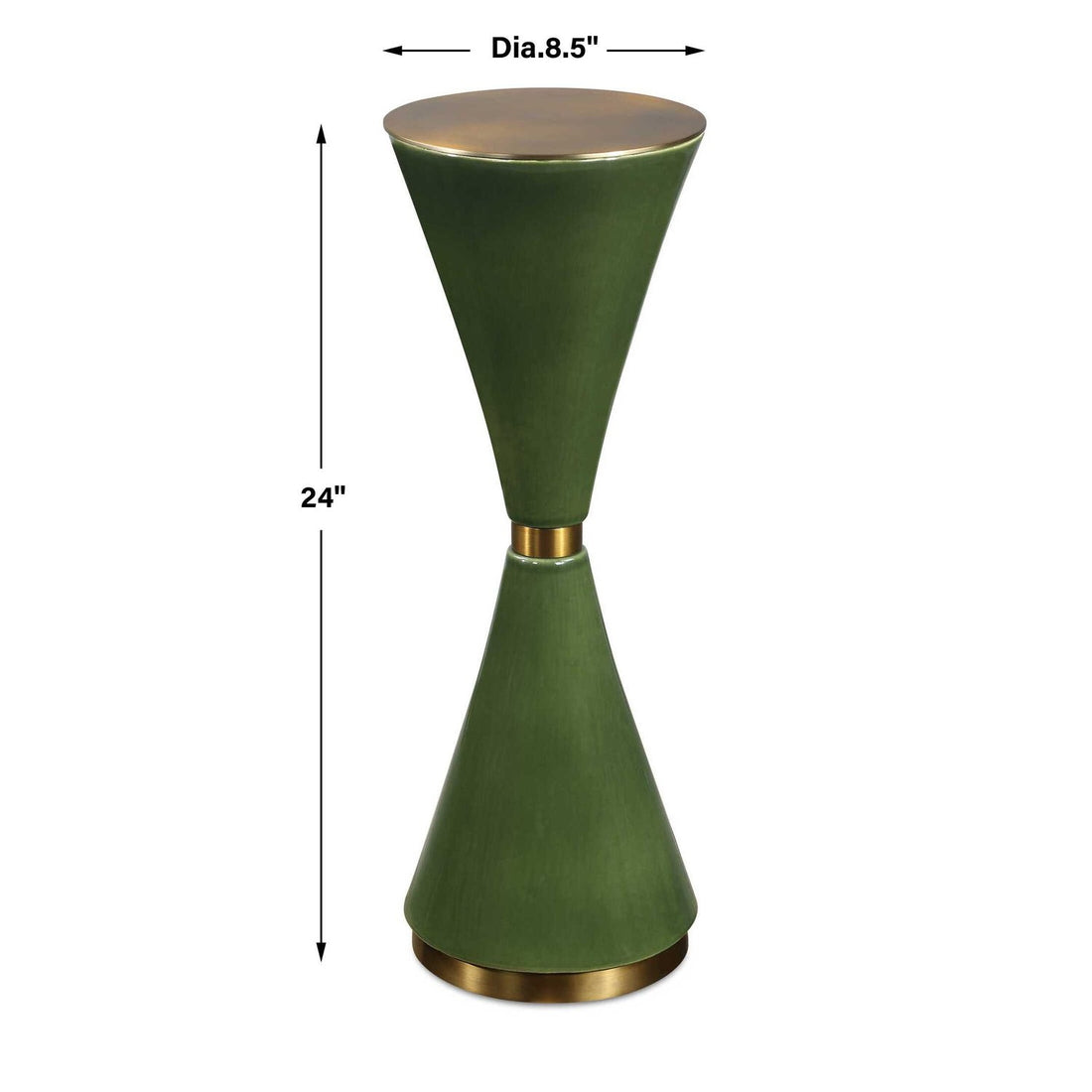 UTTERMOST Ronde Jade Drink Table - Side