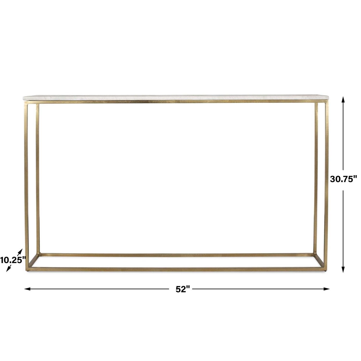 UTTERMOST REDMOND SOFA COUNTER TABLE - Side