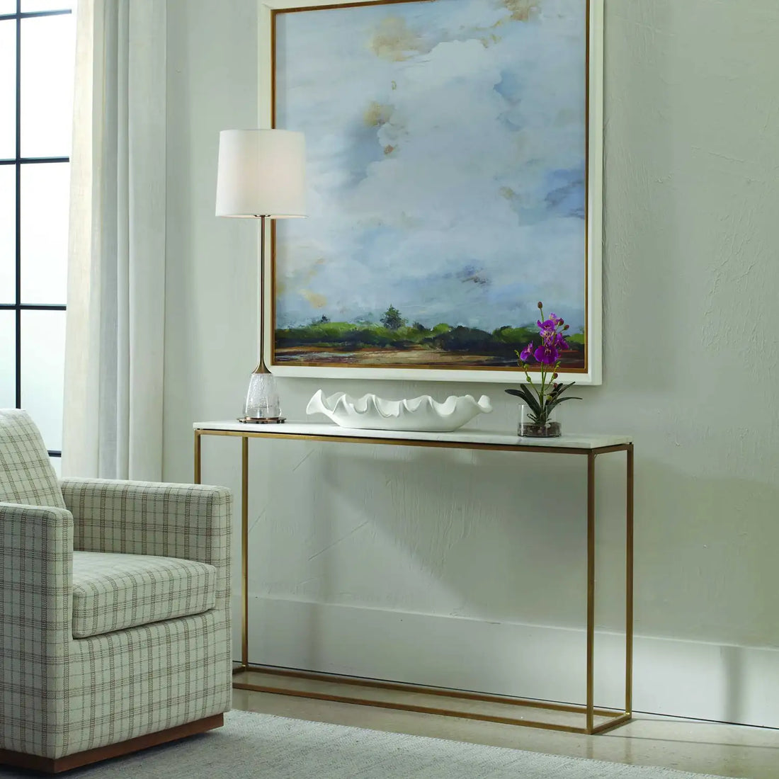 UTTERMOST Redmond Sofa Counter Table - Side