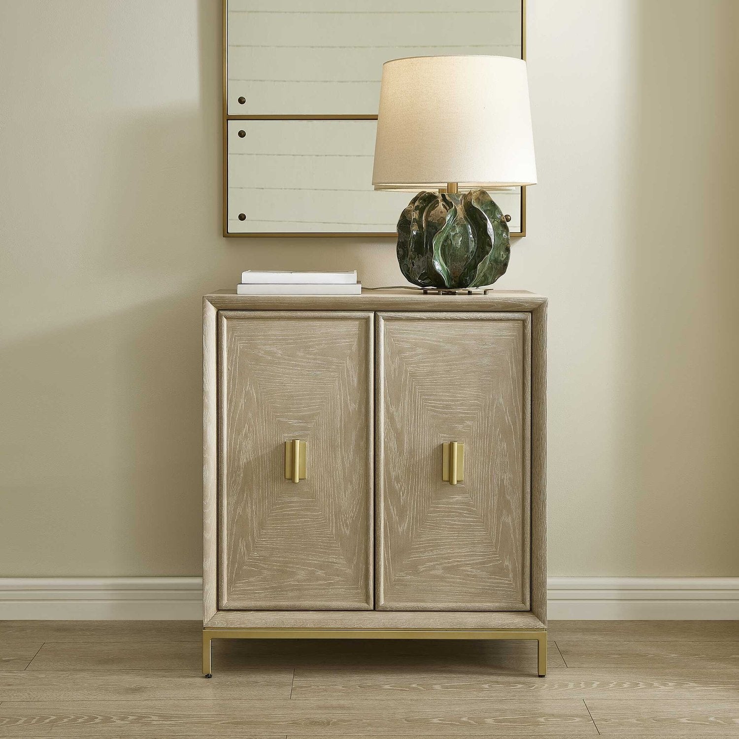 UTTERMOST ALESSIA WASHED 2 DOOR CABINET - Decorative Accents