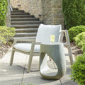 UTTERMOST LITHOS OUTDOOR ACCENT TABLE - Side