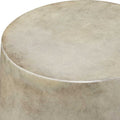 UTTERMOST LITHOS OUTDOOR ACCENT TABLE - Side