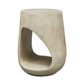 UTTERMOST LITHOS OUTDOOR ACCENT TABLE - Side