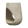 UTTERMOST LITHOS OUTDOOR ACCENT TABLE - Side