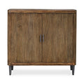 UTTERMOST Pinstripe Tambour 2 Door Cabinet - Decorative Accents
