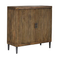 UTTERMOST PINSTRIPE TAMBOUR 2 DOOR CABINET - Decorative Accents